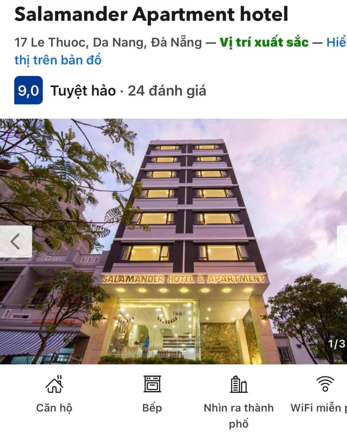 Salamander Hotel&Apartment Da Nang Buitenkant foto